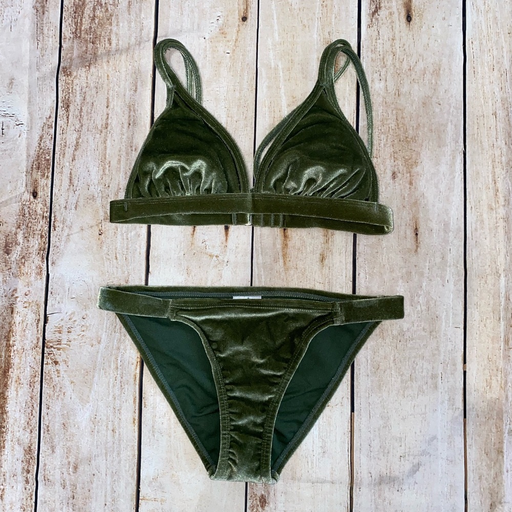 Velvet bikini
